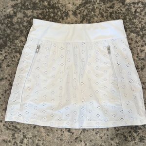 Polo Ralph Lauren white eyelet skort